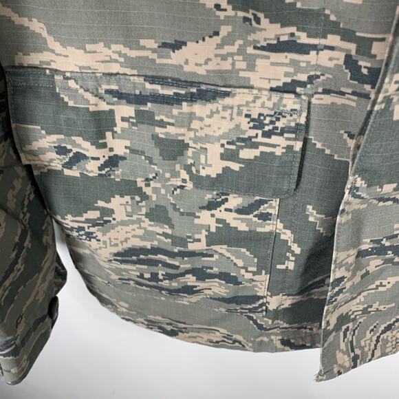 Digital Camo Military BDU Shirt Medium Grunge - Picture 5 of 6